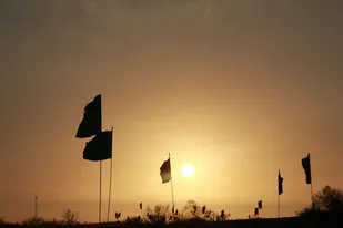 بازدید کاروان راهیان نور دانشجویی همدان از مناطق عملیاتی