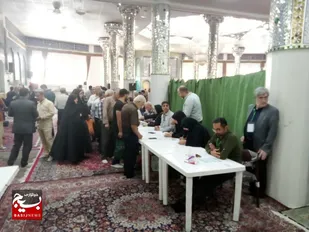 شکوه مردم شاهرود در چهاردهمین دوره انتخابات ریاست جمهوری