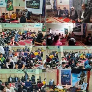 هیئت عشاق الرقیه (س) دبیرستان پسرانه شهدا پیشوا در ماتم سالروز رحلت حضرت معصومه(س)