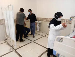 فعالیت ۴۰۰ بسیجی شهرستان بوئین زهرا در طرح شهید سلیمانی