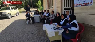 استقرار ۱۰ اکیپ بهداشتی_ درمانی و پشتیبانی در مراسم یادواره گرامیداشت شهدای عملیات حاج عمران در خرم آباد