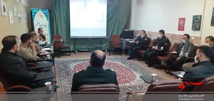 نشست مشترک بسیج و ناجا در حوزه شهید ورزنده
