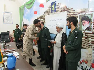 تجلیل از سربازان نمونه سپاه ناحیه گرگان