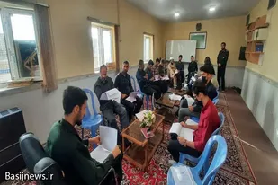 گردهمایی فرماندهان پایگاه حوزه علی بن ابیطالب (ع) سپاه ناحیه ملایر