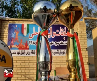 مسابقات والیبال ساحلی پایگاه های مقاومت تنگستان برگزار شد