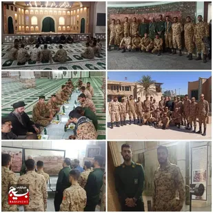 موزه جنگ و شلمچه میزبان سربازان روز خود