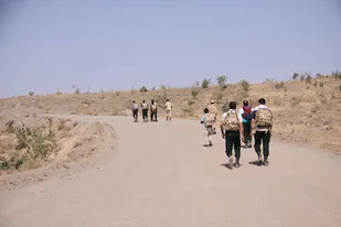 برگزاری کوهپیمایی برد بلند کارکنان لشکر عملیاتی پنج نصر