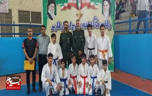 درخشش ورزشکاران کازرونی در رقابت&zwnj;های کاراته بسیج استان فارس