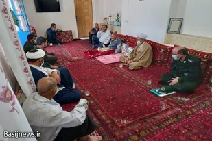 دیدار جمعی از مسئولین قهاوند با خانواده شهيد &laquo;شهبازی احمد آبادی&raquo;