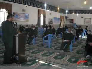 جلسه تخصصی  هفته دفاع مقدس در سپاه ناحیه صحنه