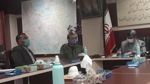 نشست مسئولین سپاه استان و شهرستان شاهرود با مدیرکل راه و شهرسازی شرق استان سمنان+ تصاویر