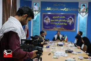 برگزاری نشست خبری هفته بسیج در خراسان جنوبی با حضور معاون هماهنگ کننده سپاه انصارالرضا(ع) استان