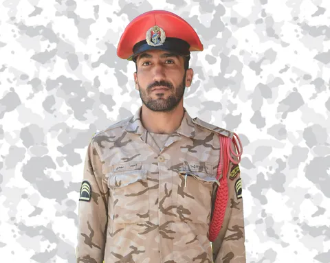تیم پلیس افتخاری به نمایندگی از خراسان شمالی  با حضور سرباز وظیفه احمد شهیدی به مقام دوم دست یافت