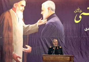 مراسم سرباز مکتب امام (ره) در حرم مطهر امام خمینی
