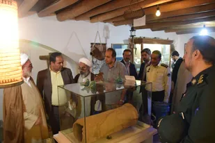 بازدید شورای فرهنگ عمومی شهرستان از موزه آب شاهرود