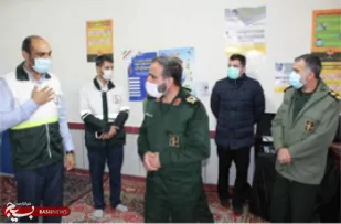 بازدید سردارملک شاهکوهی از روند اجرای طرح شهیدقاسم سلیمانی دربندرگز