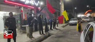 طنین فریاد خونخواه امام شهیدیم در رژه خودرویی شهرستان لالی