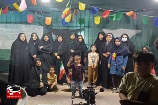 اجرای برنامه &laquo;تا پای جان برای وطن&raquo; در موکب شهید سلامی