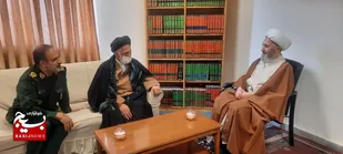 دیدار نوروزی فرمانده سپاه امام علی بن ابی&zwnj;طالب(ع) با مراجع و علمای حوزه علمیه و استاندار قم
