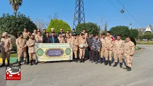 برگزاری اردوی تربیتی، فرهنگی، ورزشی و تفریحی سربازان سپاه ناحیه چالوس به مناسبت روزجوان