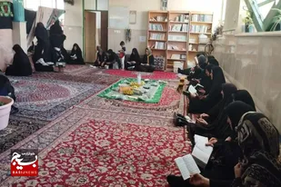 مراسم سوگواری سالروز شهادت امام سجاد(ع) به همت پایگاه بنت الزهرا(س) رزن