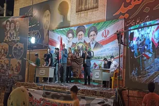 میدان یار؛ رقابت مهارت و هیجان در قلب اجتماع شبانه کبودراهنگ