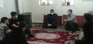 جلسه حلقه صالحین پایگاه بسیج بلال حبشی