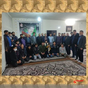 برگزاری نشست بصیرتی و ذکر توسط بیاد شهید رضا قاسمی سعادتمند