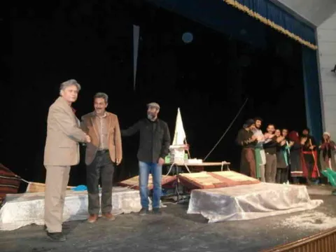 تجلیل از« گروه نمایشی اسپیدال » در شاهرود