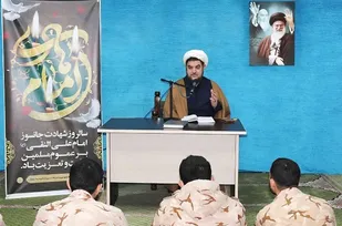 مراسم عزاداری شهادت امام هادی (ع)درسپاه ناحیه بهارستان برگزارشد