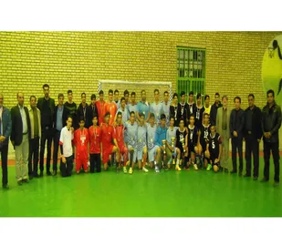 قهرمانی تیم فوتسال امام خمینی (ره) در مسابقات آموزشگاه&zwnj;های متوسطه شاهرود