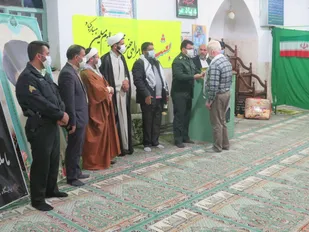 تکریم و معارفه فرمانده پایگاه مقاومت بسیج شهید دستغیب شهر بخ