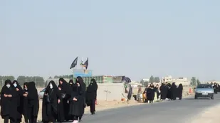 برگزاری پیاده روی جاماندگان اربعین حسینی(ع) در برخوار