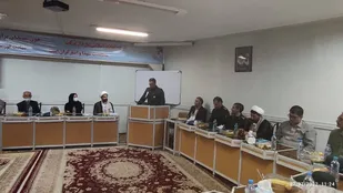 آیین تکریم و معارفه فرمانده حوزه امام علی(ع) اصناف سپاه ناحیه ابهر برگزار شد+تصاویر