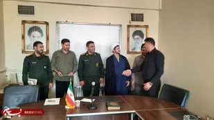 سپاه شهرستان رومشکان از فعالان رسانه&zwnj;ای به مناسبت روز خبرنگار تقدیر کرد