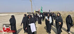 اعزام و حضور کاروان ۲۲۰ نفره دانش&zwnj;آموزان دختر دلفانی در مناطق عملیاتی جنوب کشور