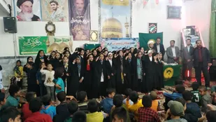 جشن میلاد امام رضا (ع) در نقاط مختلف رشتخوار