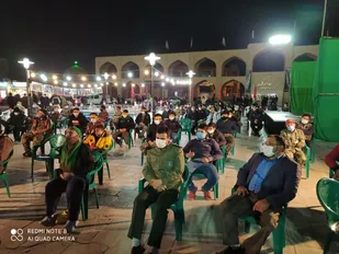 کاروان عزاداری و راهپیمایی اقتدار به مناسبت سالگرد شهادت حاج قاسم سلیمانی و ایام فاطمیه (س)
