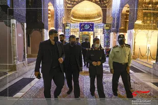 بازدیــــد فرمـــانده ســـپاه حضرت عـــباس(ع) از مجمــــوعه شـــــیخ صفــــی الدین