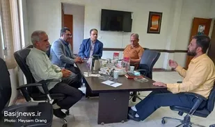 نشست مشترک فرهنگی بسیج ورزشکاران سپاه تهران بزرگ با کارگروه فرهنگی جامعه فوتبال تهران