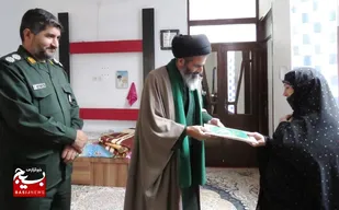 گزارش تصویری دیدار با خانواده شهدا در درگز
