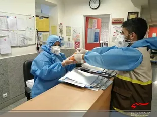 به خط شدن جهادگران سلامت در هزار سنگر به روایت تصویر