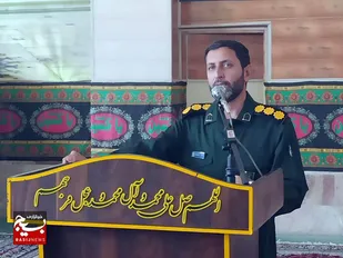 افتتاح نمایشگاه پایگاه های اسوه در شهرستان زرند