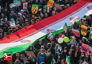 شکوه دشمن&zwnj;شکن مردم مشهدالرضا در جشن ۴۵ سالگی انقلاب/مشت محکم خراسانی&zwnj;ها&zwnj; بر دهان استکبار در یوم الله ۲۲ بهمن+تصاویر و فیلم