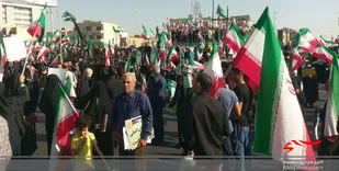 اجتماع بزرگ &laquo;امت رسول الله (ص)&raquo; علیه اغتشاش&zwnj;گران برگزار شد
