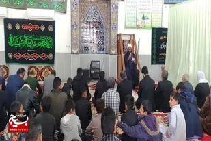 مراسم سوگواری شهادت حضرت فاطمه&zwnj; زهرا(س) در شهر علی&zwnj;اکبر برگزار شد