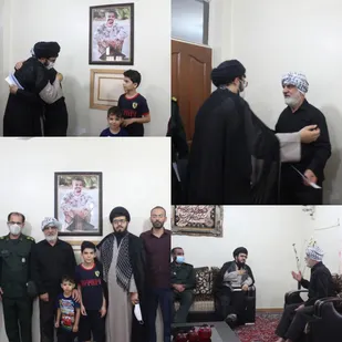 تکریم از خانواده شهید محمدعزاری