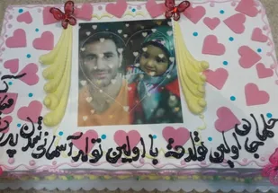 حلمای شهید میثم نجفی یک ساله شد