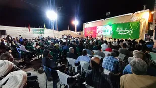 برگزاری یادواره ۴ شهید روستای هفت سویی شهرستان باخرز