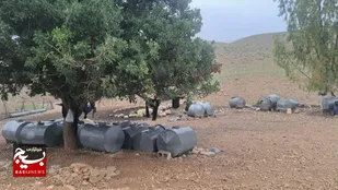 توزیع روزانه ۱۲۰ هزار لیتر آب شرب میان عشایر باغملک و صیدون